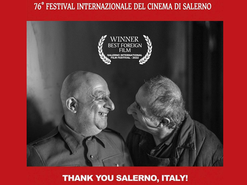 The film Amerikatsi won the Foreign Film” Award at the Salerno International Film Festival